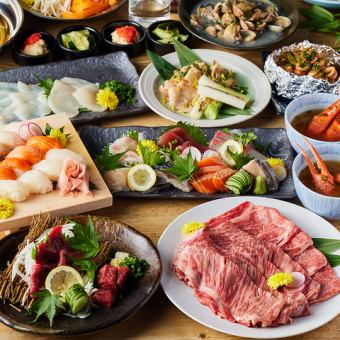 【3H食べ飲み放題◆150種類】炭火焼き鳥・海鮮寿司・黒豚餃子+和食料理etc... 4480円⇒3480円