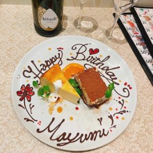 デザートプレート（前日までの要予約）