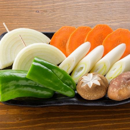 焼き野菜盛り合わせ