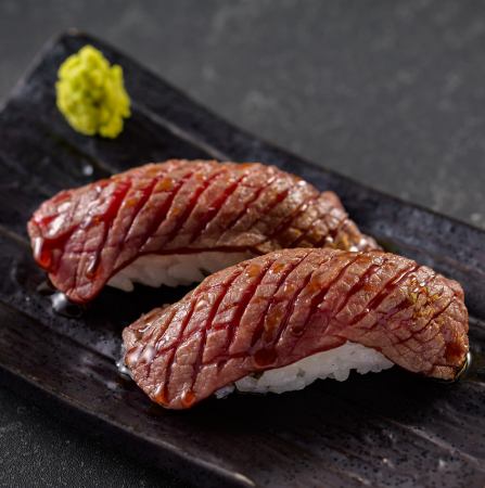 和牛炙り肉寿司