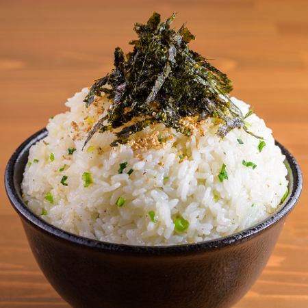 ネギめし　マンガ盛り