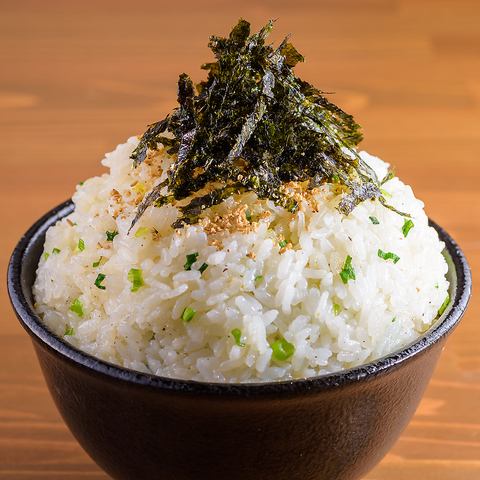 ネギめし　マンガ盛り