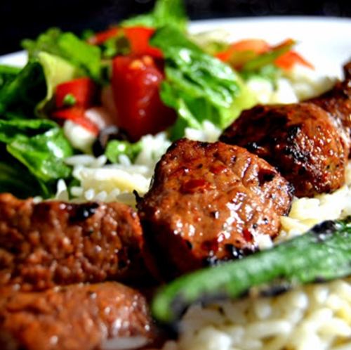 Lamb Shish Kebabラムのシシケバブ