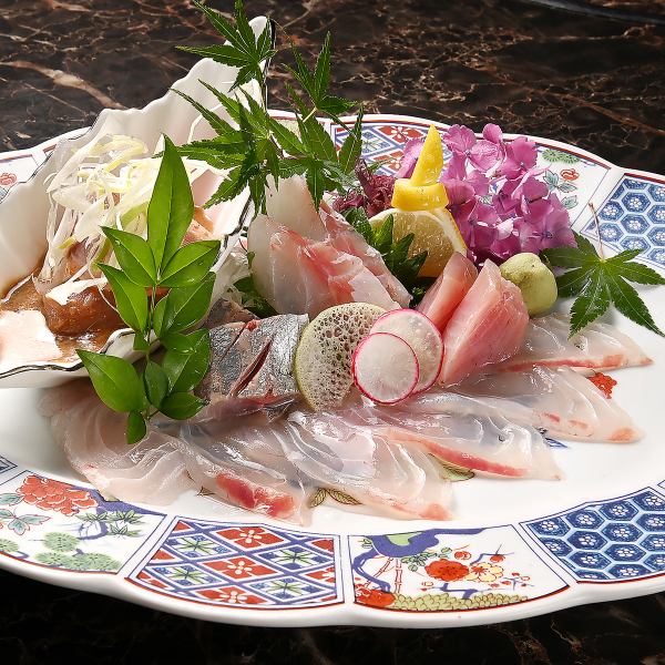 【新鮮な海の幸】刺し盛り◆旬の魚介を贅沢に
