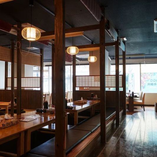 A spacious and stylish restaurant that can accommodate large parties. Available for private parties from 50 people!