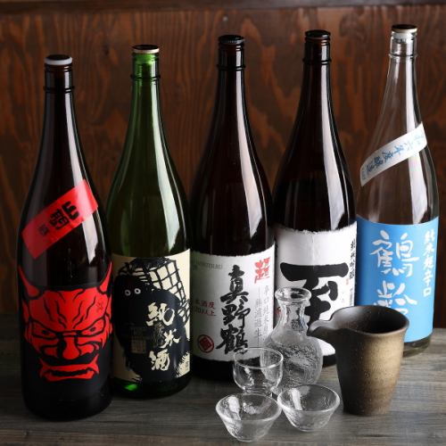 新潟の日本酒をご用意◎