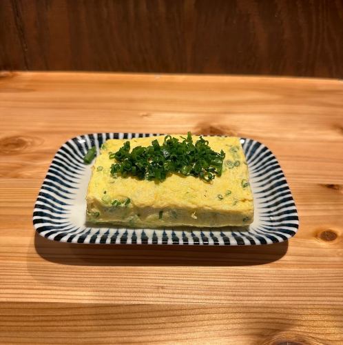 だし巻（葱・ちーず・紅生姜）