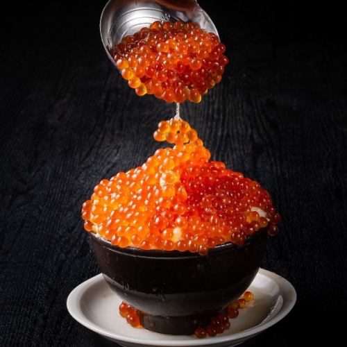 美味!豐盛!鮭魚籽飯