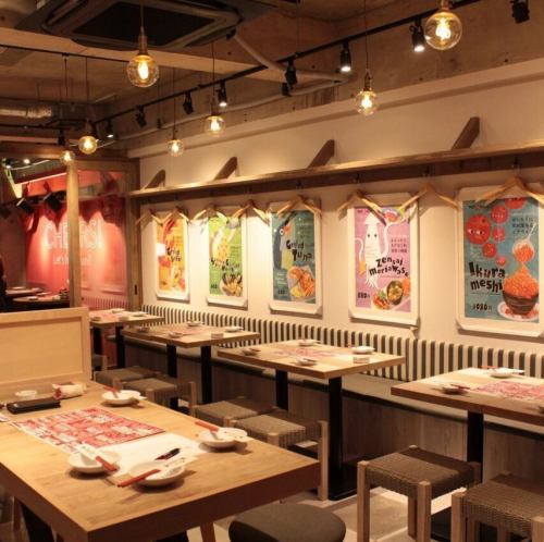 We can also rent out the entire floor for parties of up to 40 people! Please contact us for group banquets! We will prepare tables that are connected together according to the number of people. *Please contact us for details!