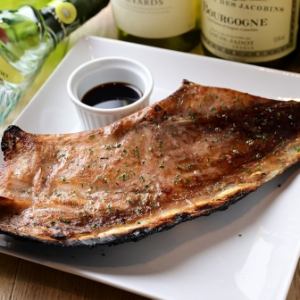 Grilled Bluefin Tuna Loin with Salt