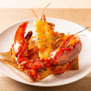 Grilled lobster