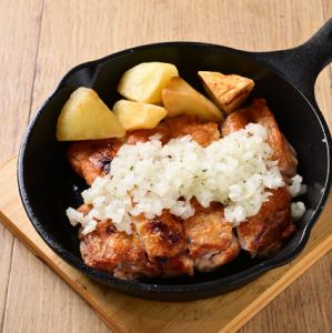 Grilled Chicken Thighs - Diavola Style