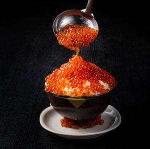 Salmon roe rice