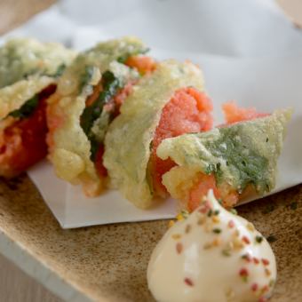 明太子の天ぷら