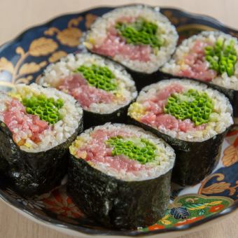 名物・本鮪とろ使用　ねぎとろ太巻き
