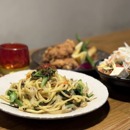 【春限定】沖縄の食材と旬野菜使った沖縄感じる~春の島ごちそうコース~飲み放題込み