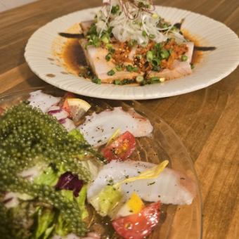 【夏限定】沖縄の食材と旬野菜使った沖縄燦々感じる南の島ごちそうコース