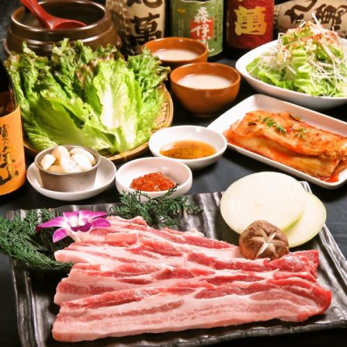 The popular Samgyeopsal is also ◎