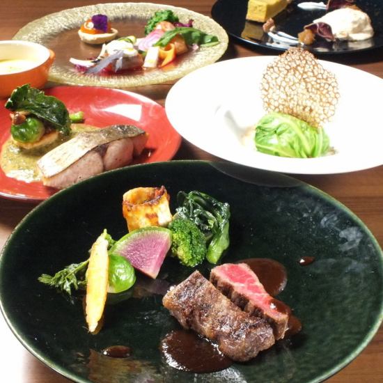 Received five Osaka (Mun) star awards ◇ Fresh vegetables × Bistro bar enjoying meat