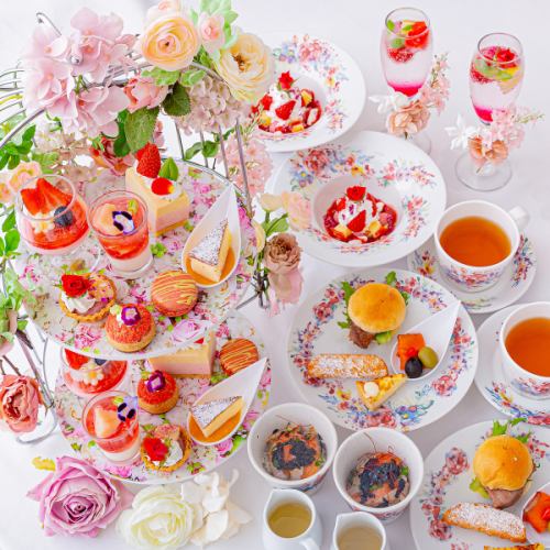 Flower Afternoon Tea Plan