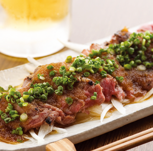 煎生羊肉
