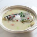 魚のかしらの豆腐の土鍋