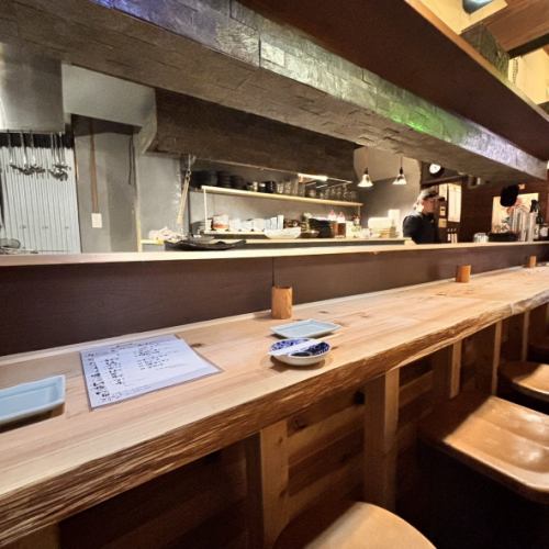 The best part of a yakitori restaurant: the counter
