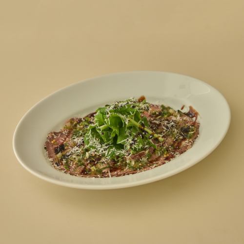 쇠고기 탈리아타 ~ 루콜라 소스 ~