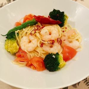 Plump Shrimp Peperoncino