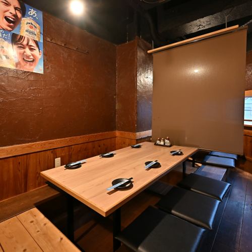 和の趣を感じる個室が魅力