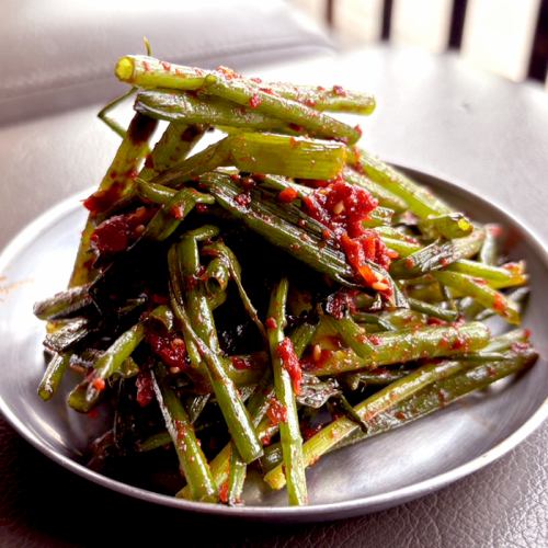 Addictive! Homemade green onion kimchi