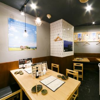 気取らずこだわりの料理とお酒を楽しめる当店は、おひとり様でのご利用も大歓迎しております。東京にいながら五島列島直送の新鮮な食材を思う存分お楽しみください。