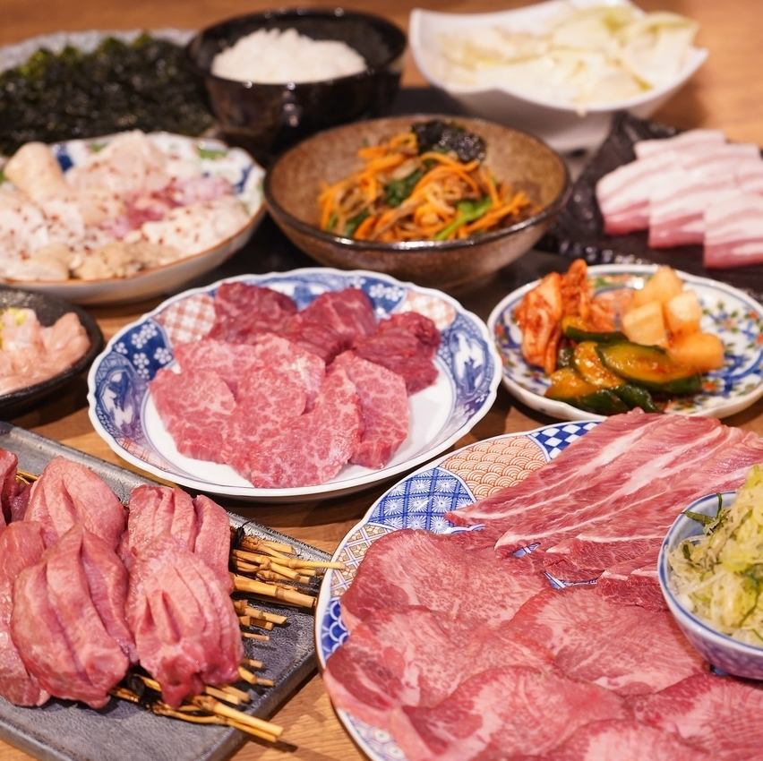 Enjoy carefully selected Wagyu beef and extremely fresh offal.