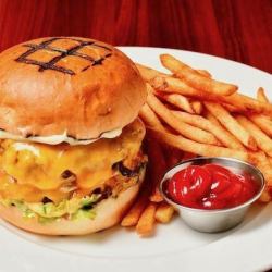 ダブルチーズバーガー +1サイド