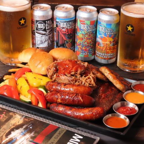 テラスでパーティーも