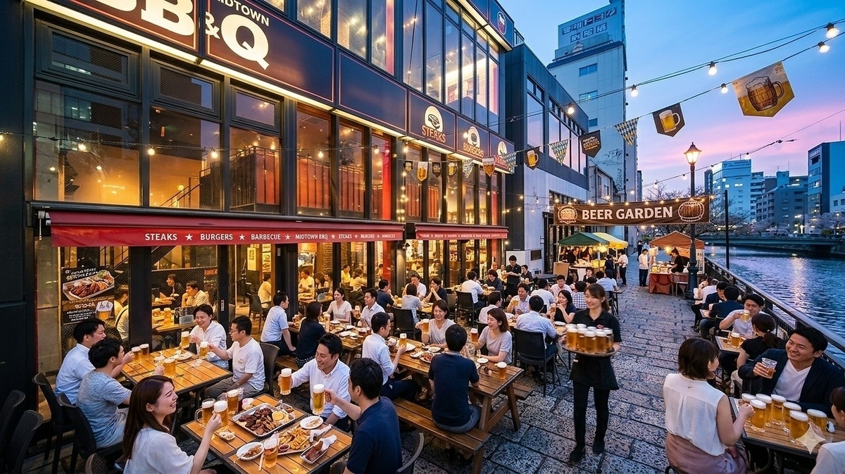 名古屋でバーベキュー料理・燻製・クラフトビールを愉しむならココに決まり！