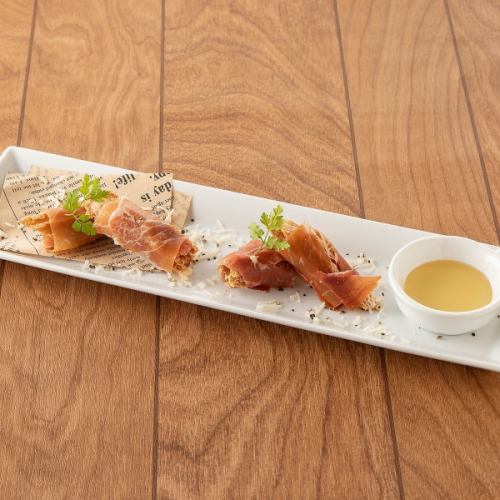 生ハムチュロス