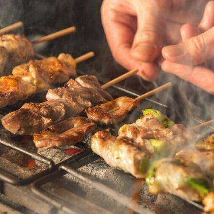 G【生ビール付き3時間飲み放題】焼き鳥含む全20品食べ放題コース【4000円→3000円】日~木限定
