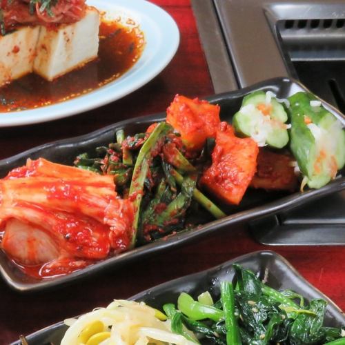 Kimchi platter