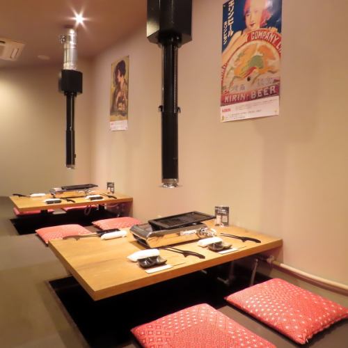 Relax in a sunken kotatsu seat♪