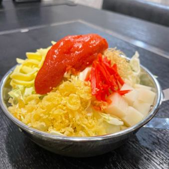 明太子もちチーズもんじゃ