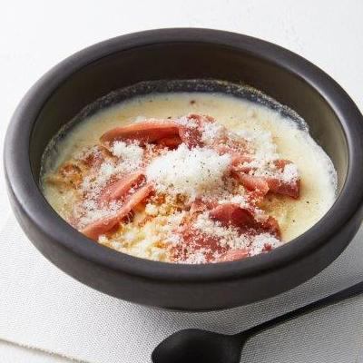 [Ketchup rice] 4 types of cheese and prosciutto cream doria