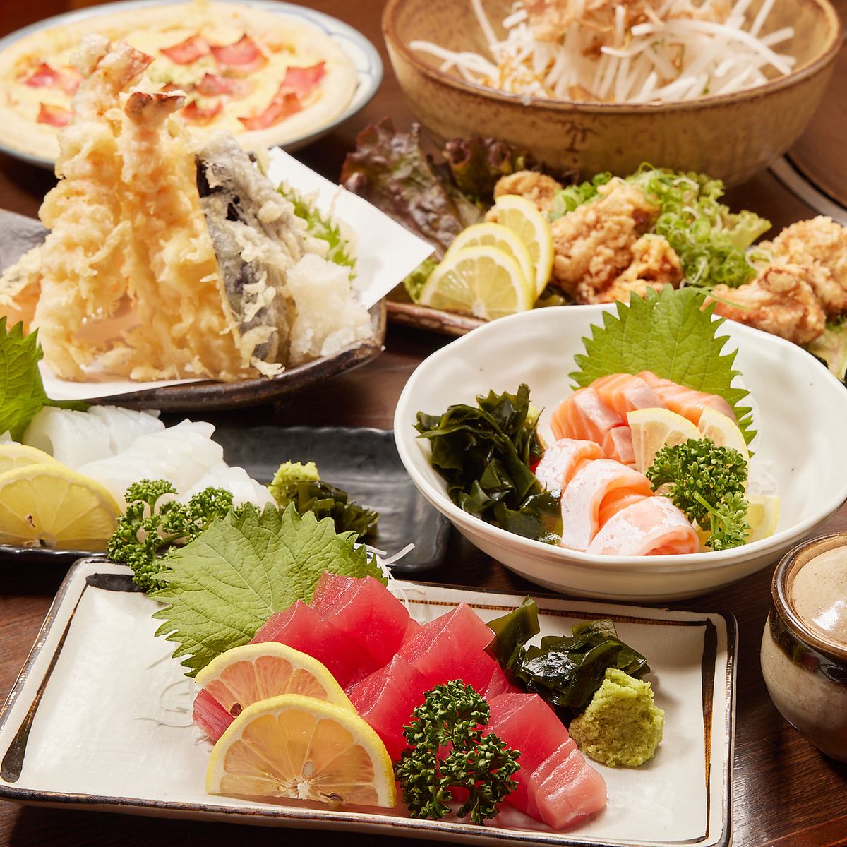 [Banquets/Girls' Night Out] If you're having a banquet in Tokuan, head to "Izakaya Honda"! It's an izakaya with many course meals.