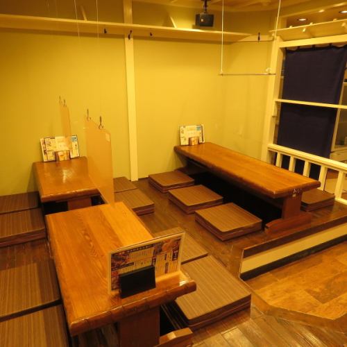 It is a calm Japanese-style interior seat.* The photo is from an affiliated store.