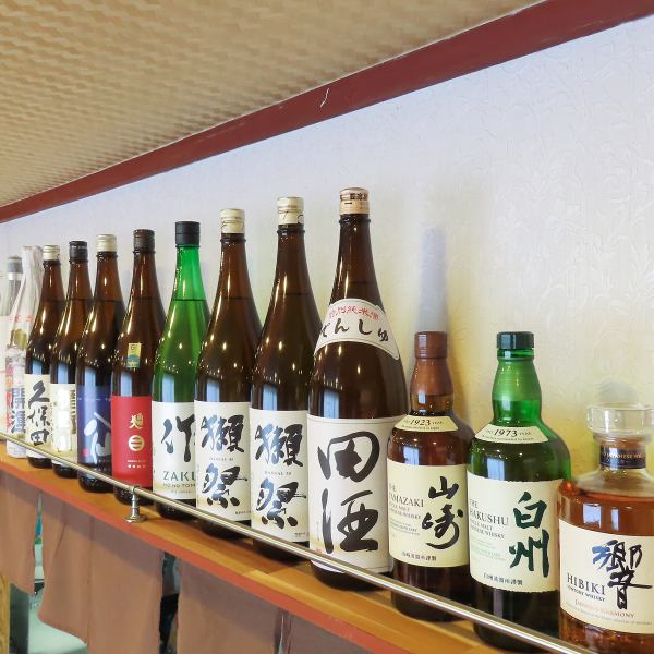 A wide selection of alcoholic drinks! All-you-can-drink single items available for 1,500 yen (tax included)! All-you-can-drink after-parties and a five-course meal available for 2,980 yen (tax included)!