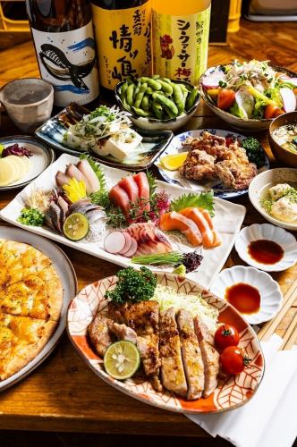 [3 hours of all-you-can-drink using coupon!] Banquet course from 4,000 yen
