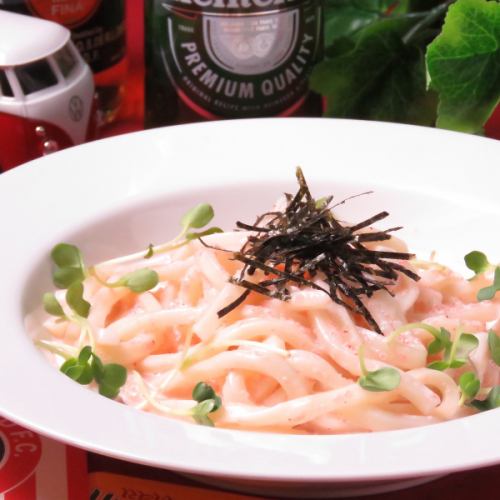 絶品★明太クリームうどん