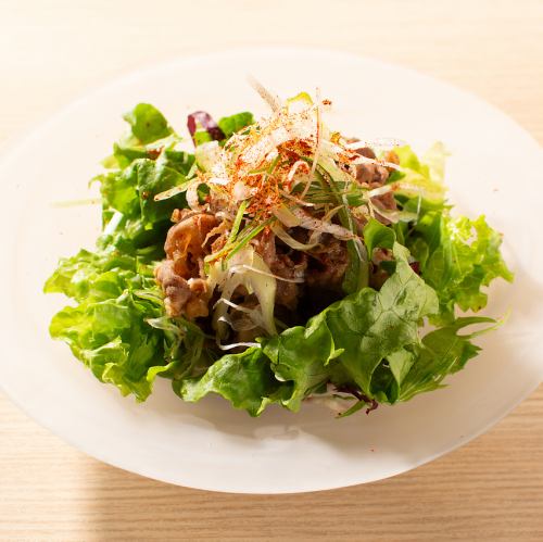 Lamb shabu salad