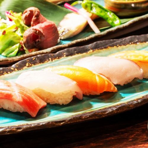 We pride ourselves on our artisan-made sushi and seafood!