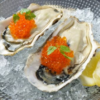 ◆ Raw oysters with French caviar (2P)